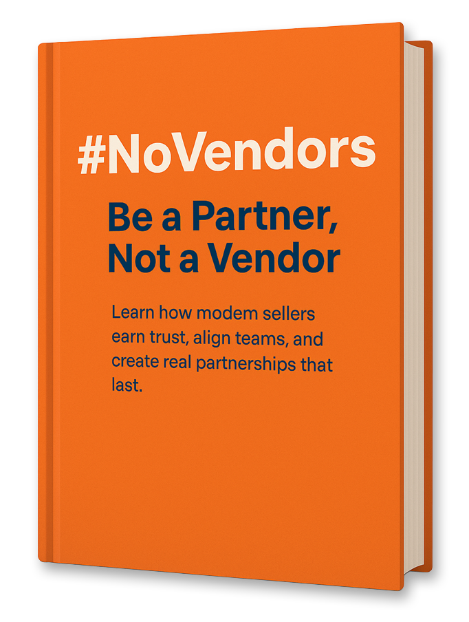 #NoVendors Book - Join the Movement